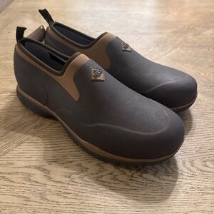 MUCK Boot Men's Excursion Pro Low Slip On Waterproof - Bark/Otter - US 15